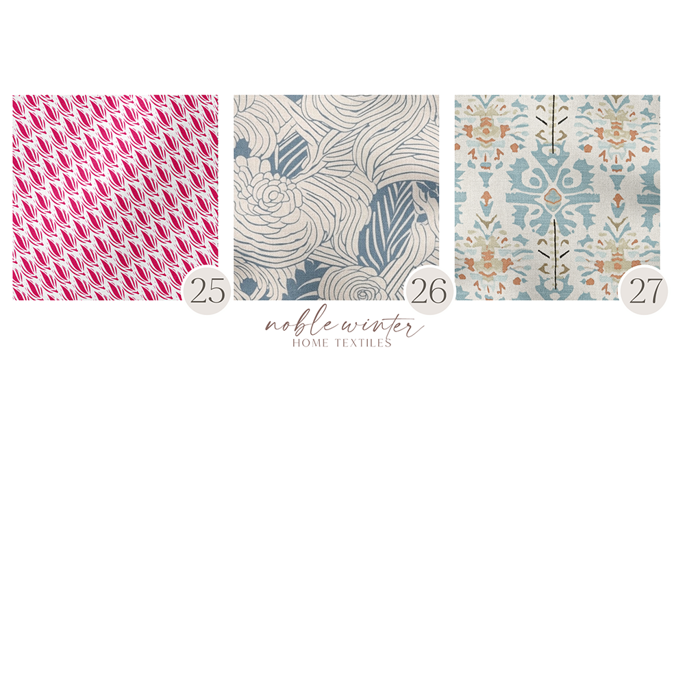 Fabric Samples: Sabal Springs Collection