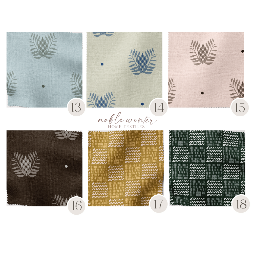Fabric Samples: Brookside Garden Collection