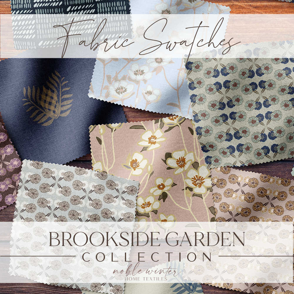 Fabric Samples: Brookside Garden Collection