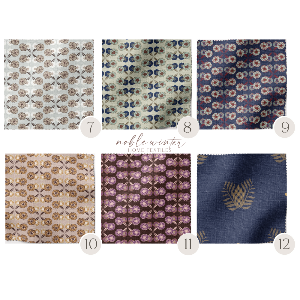 Fabric Samples: Brookside Garden Collection