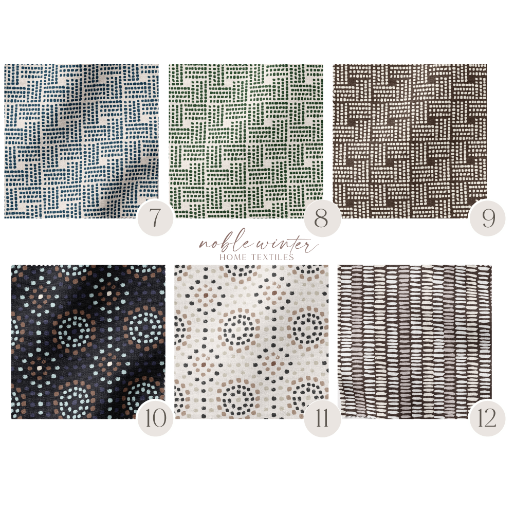 Fabric Samples: North Point Collection