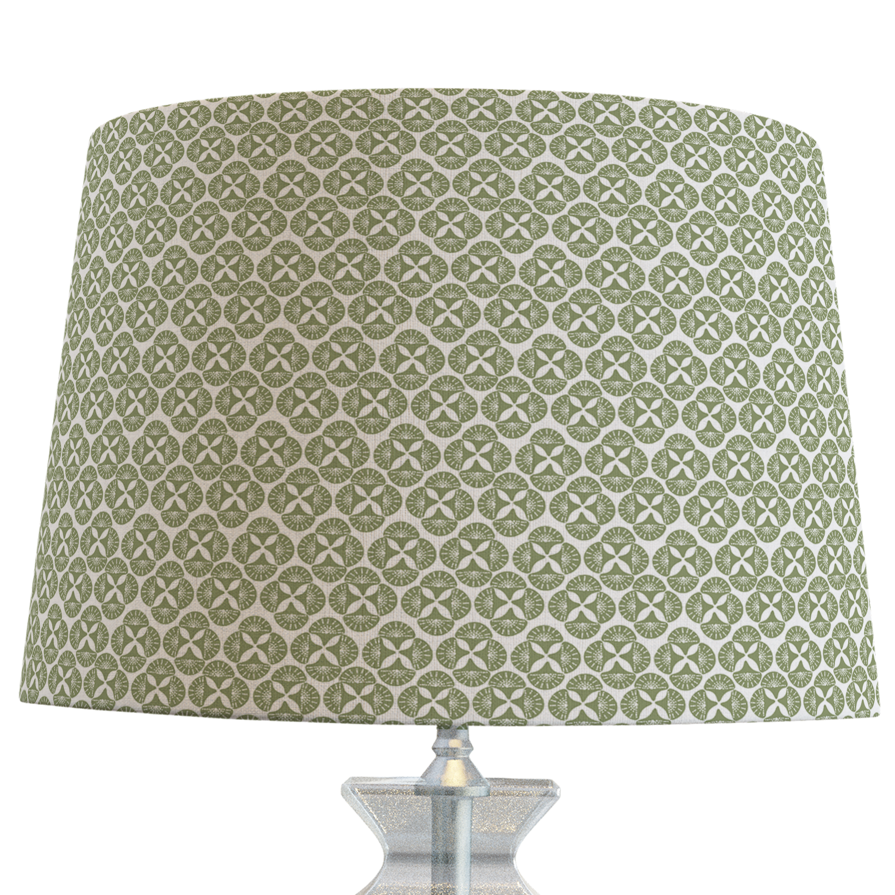 Green Coastal Lampshade in SEA STAR | Custom Lampshades Made in