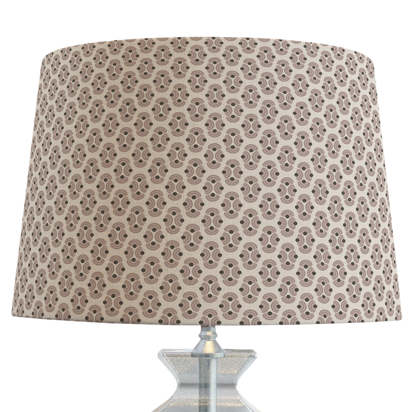 Beige Patterned Lampshade in ARMADA