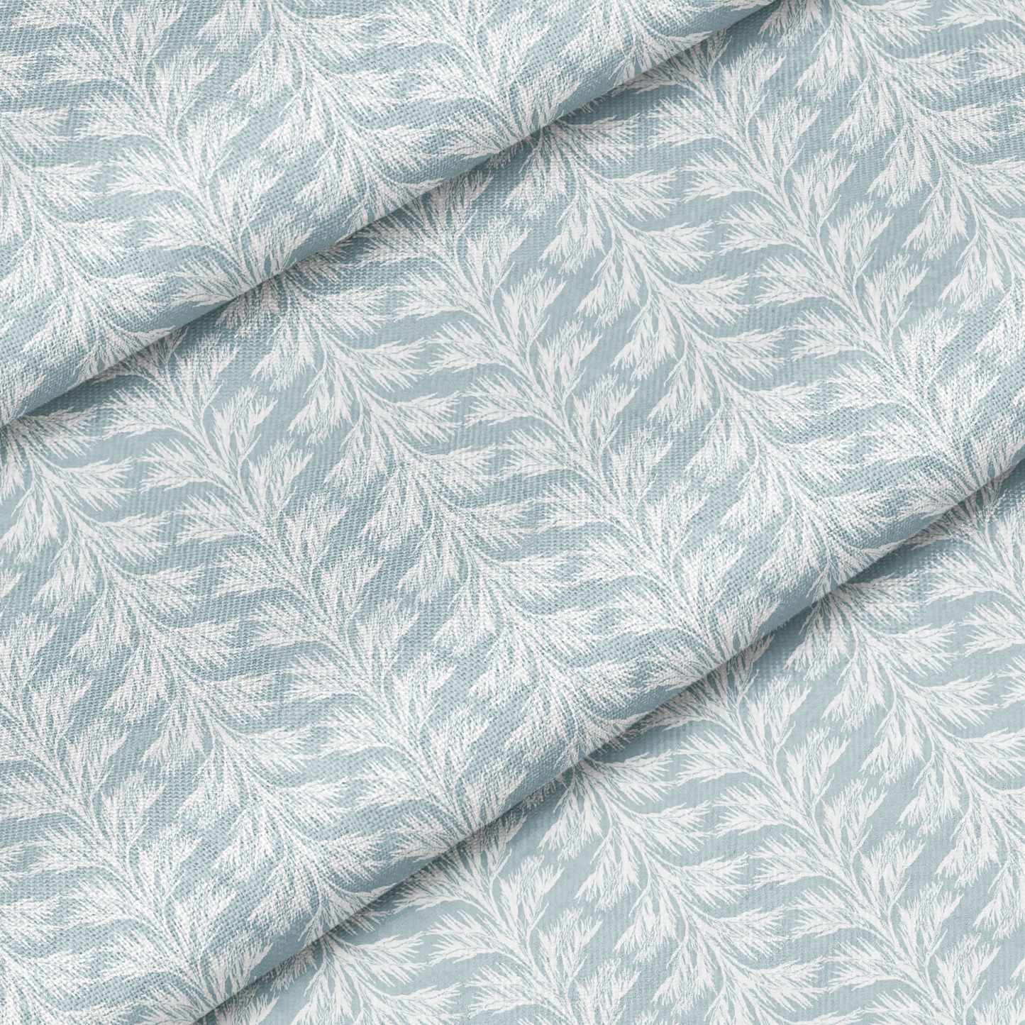 SABAL STRIPE Fabric in Sky