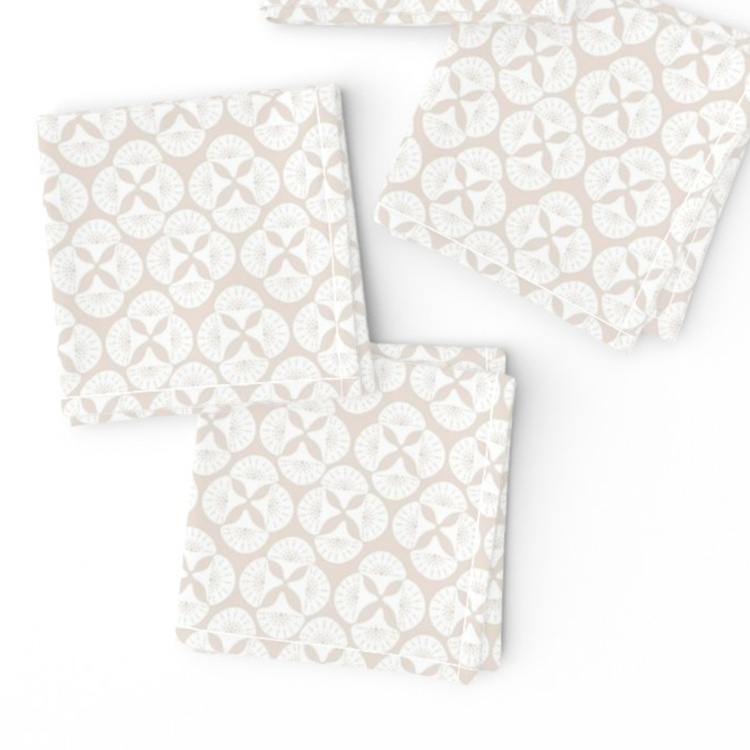 SEA STAR Fabric in Beige