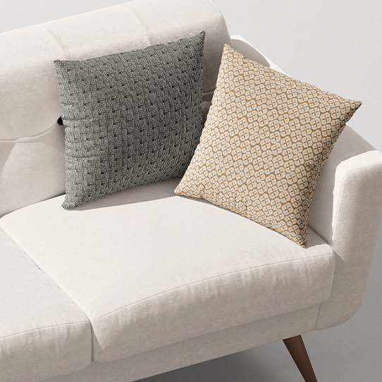 SEA STAR Fabric in Golden Ochre