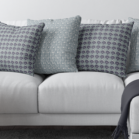 HAVEN Fabric in Navy Blue