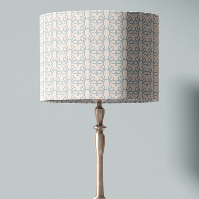 Lampshade in FOUNTAIN ARCH Blue Mist