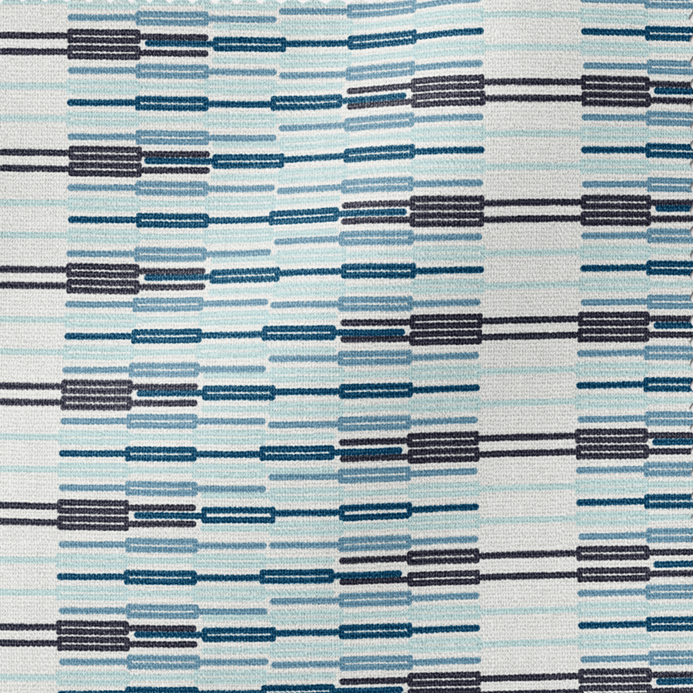 EMPIRE STRIPE Fabric in Blue