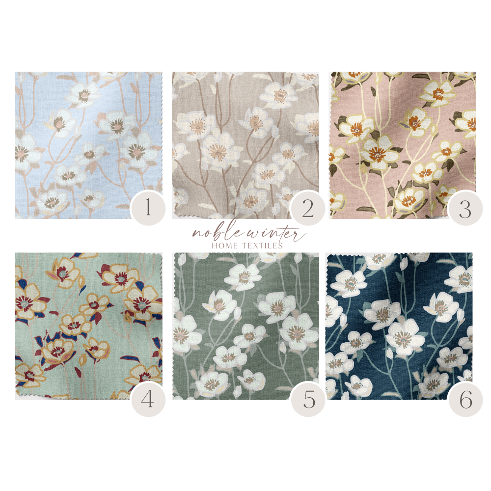 Fabric Samples: Brookside Garden Collection