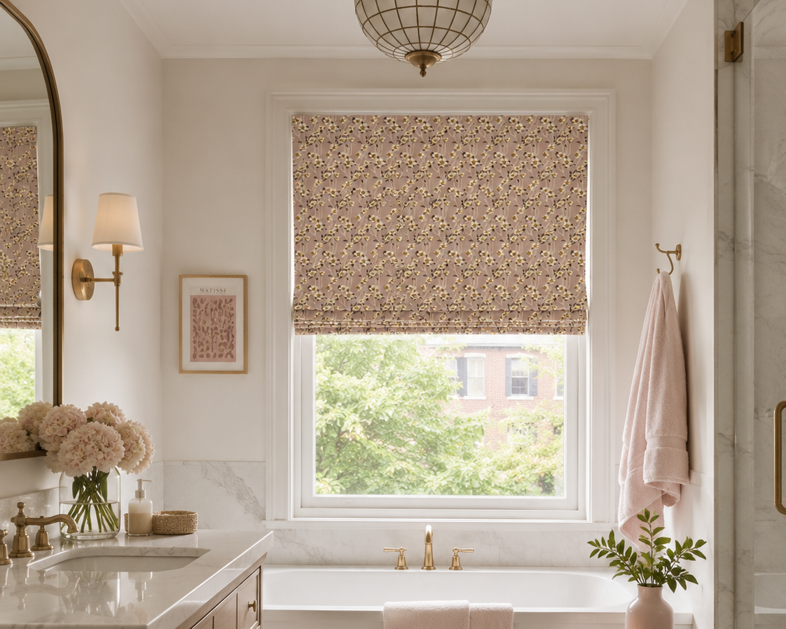 Primrose Fabric - Antique Rose