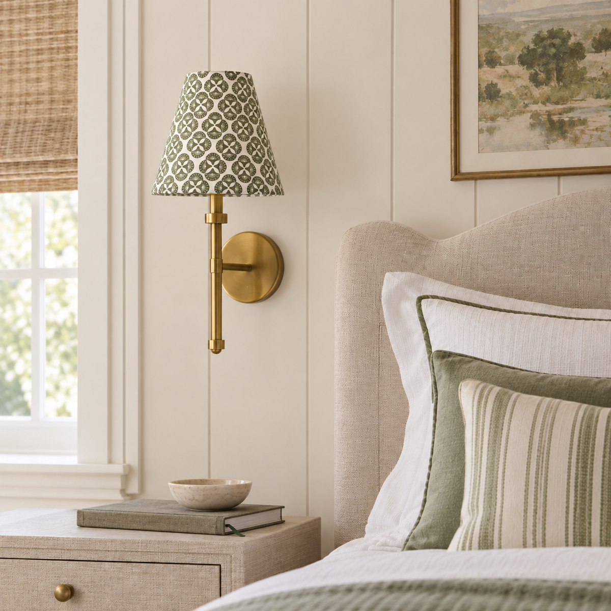 Sea Star Green Sconce & Chandelier Shade
