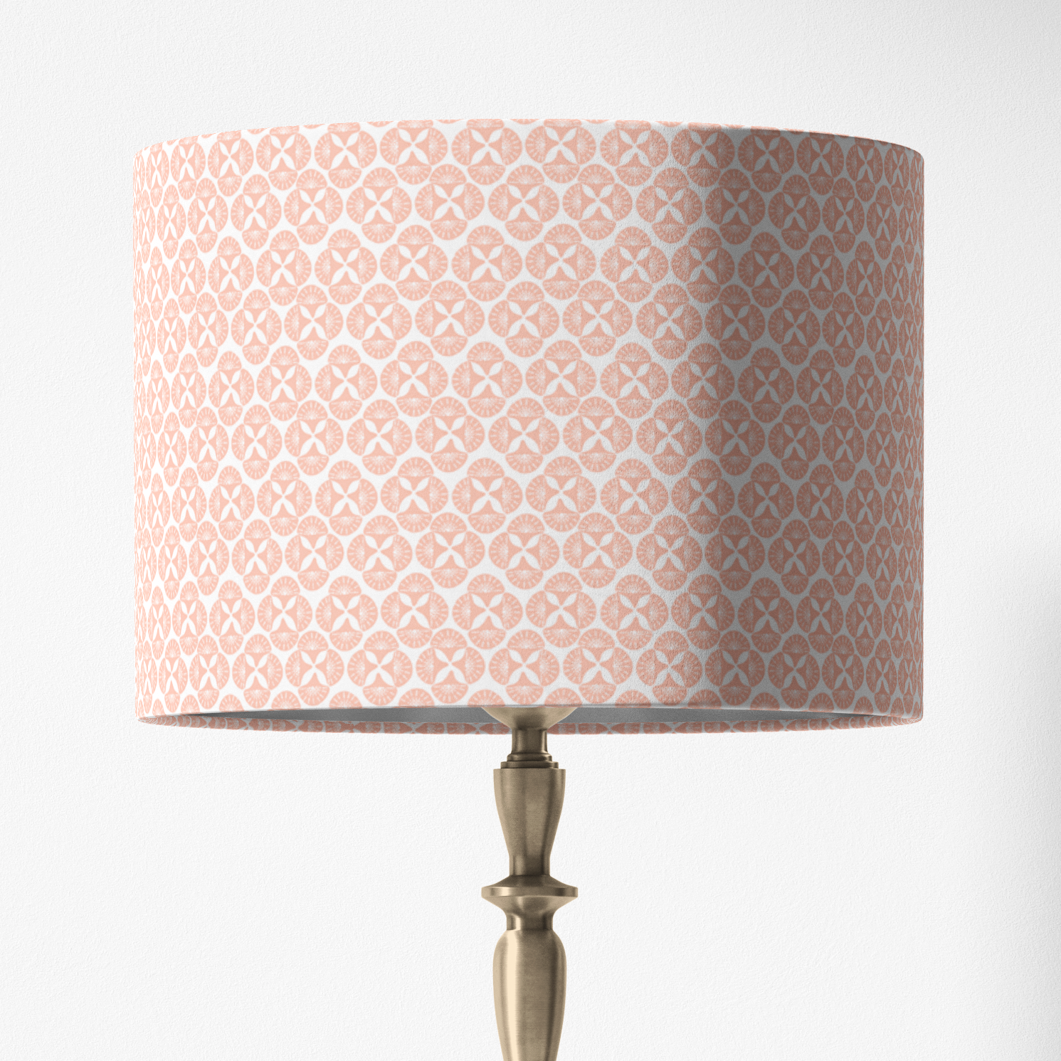 Pink Coastal Lampshade in SEA STAR