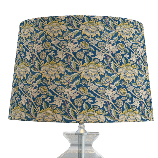 William Morris Lampshade in Sunflower Fabric