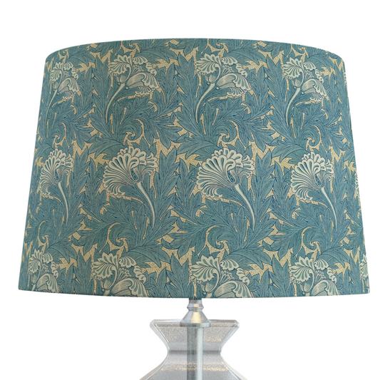 William Morris Lampshade in Tulip Fabric