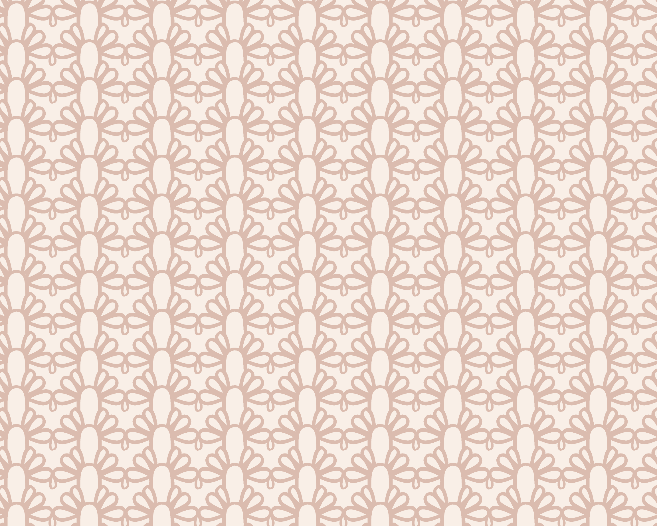 Fountain Arch Fabric - Antique Rose