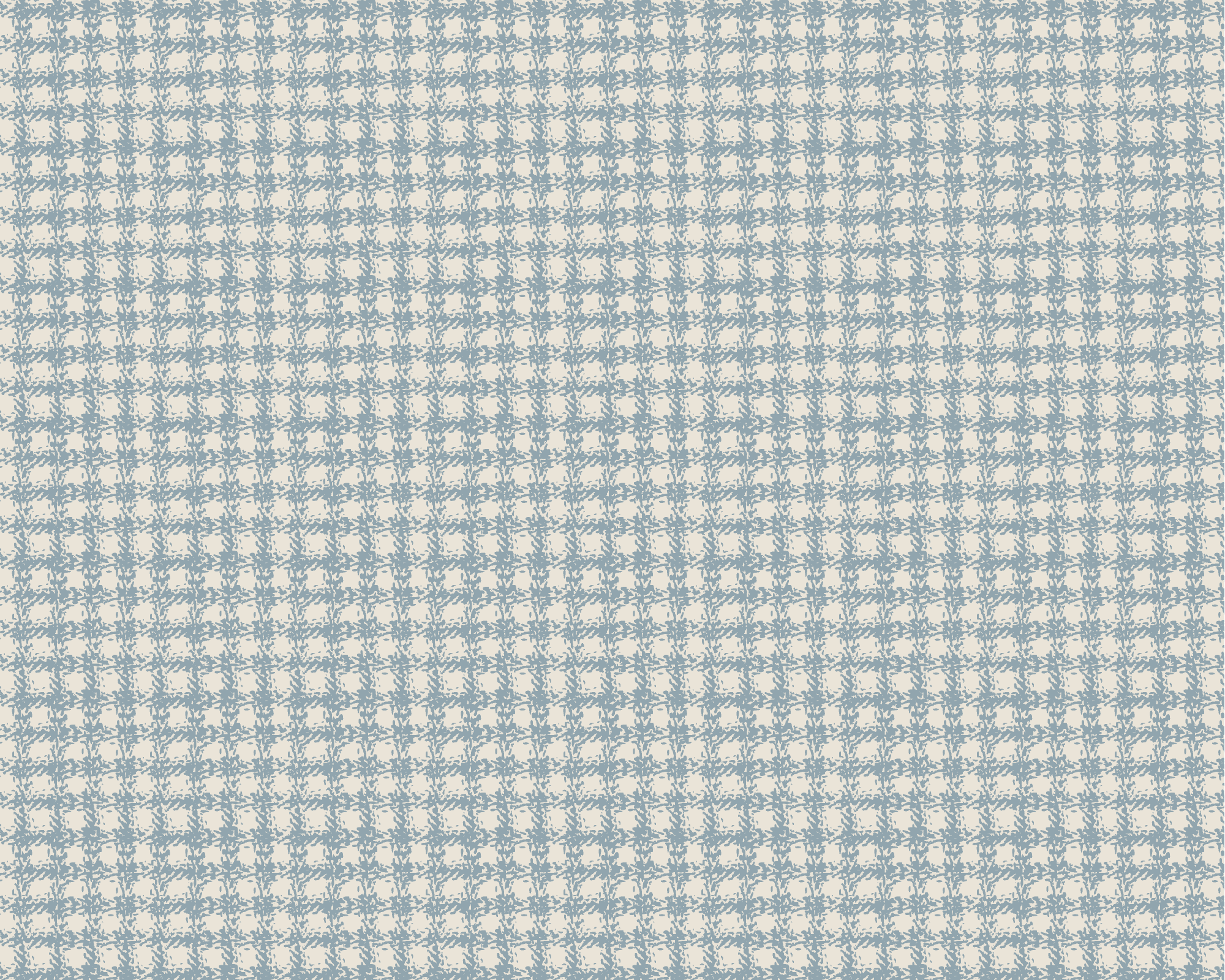Greenhouse Check Fabric - Weathered Blue
