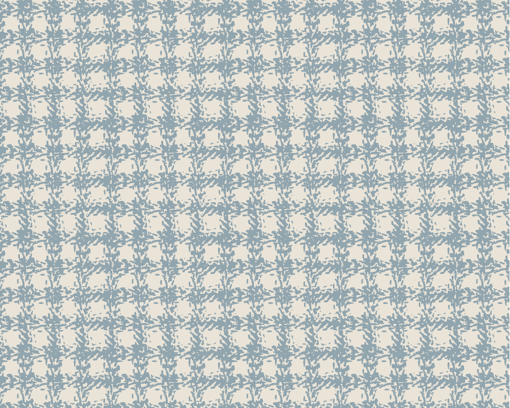 Greenhouse Check Fabric - Weathered Blue