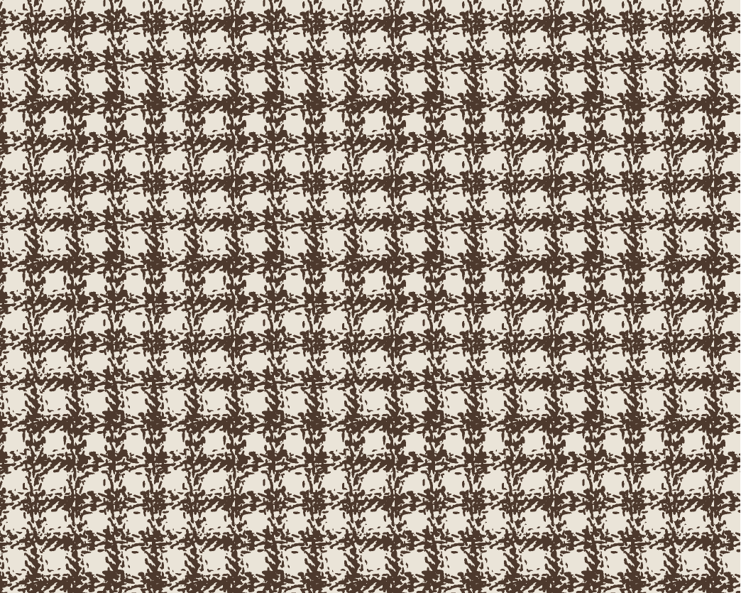 Greenhouse Check Fabric - Chestnut