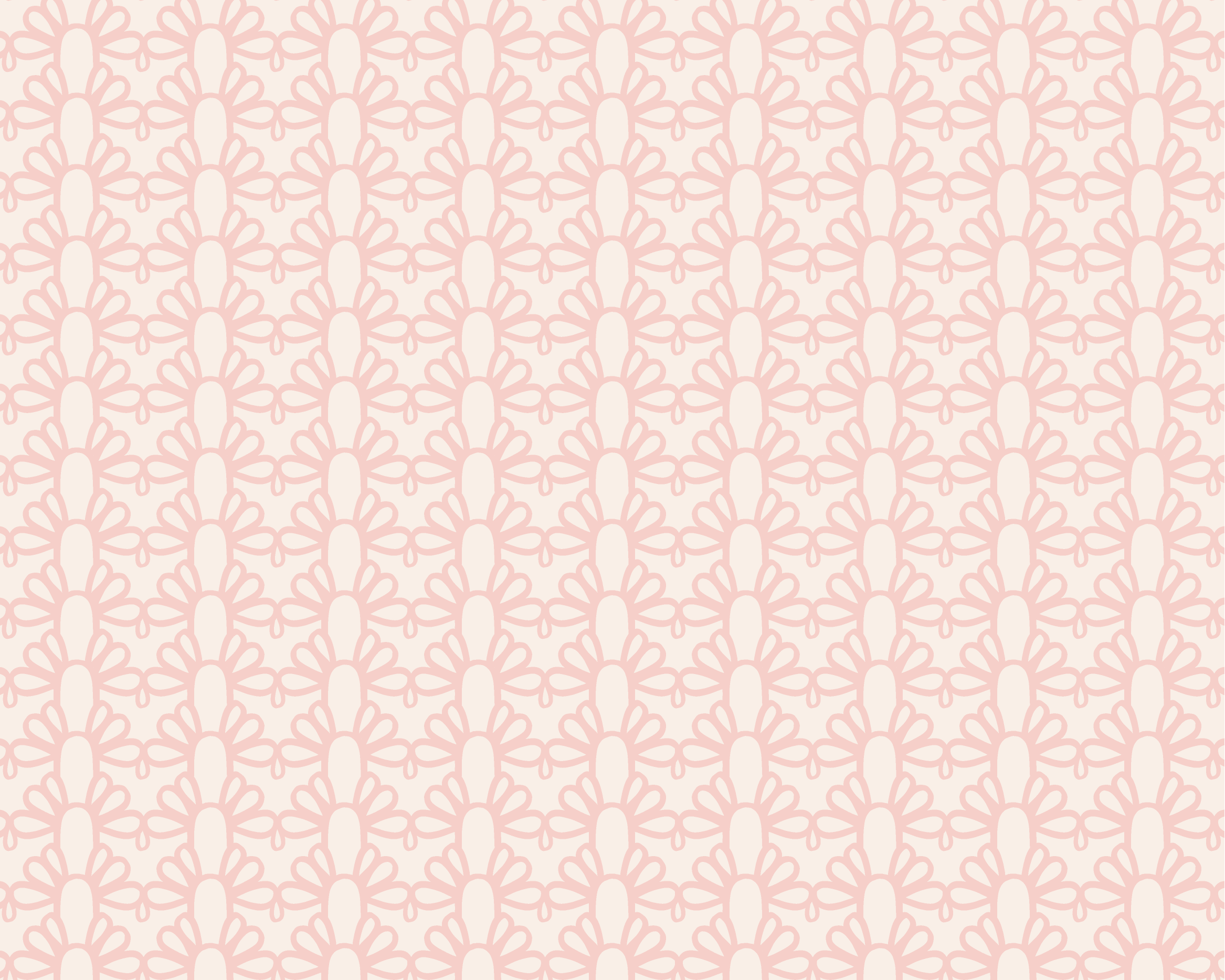 Fountain Arch Fabric - Rosewater