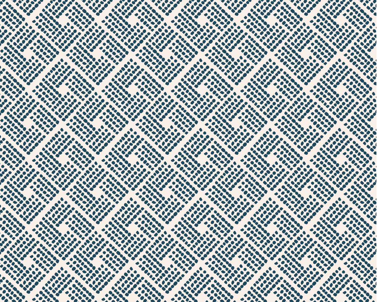 Cobblestone Walk Fabric - Estate Blue