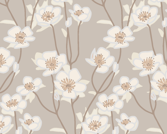 Primrose Fabric - Flax