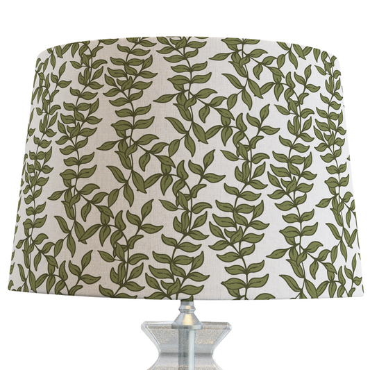 Olive Green Lampshade in ASHFORD IVY