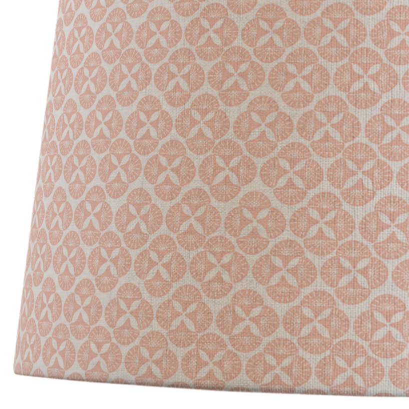 Pink Coastal Lampshade in SEA STAR