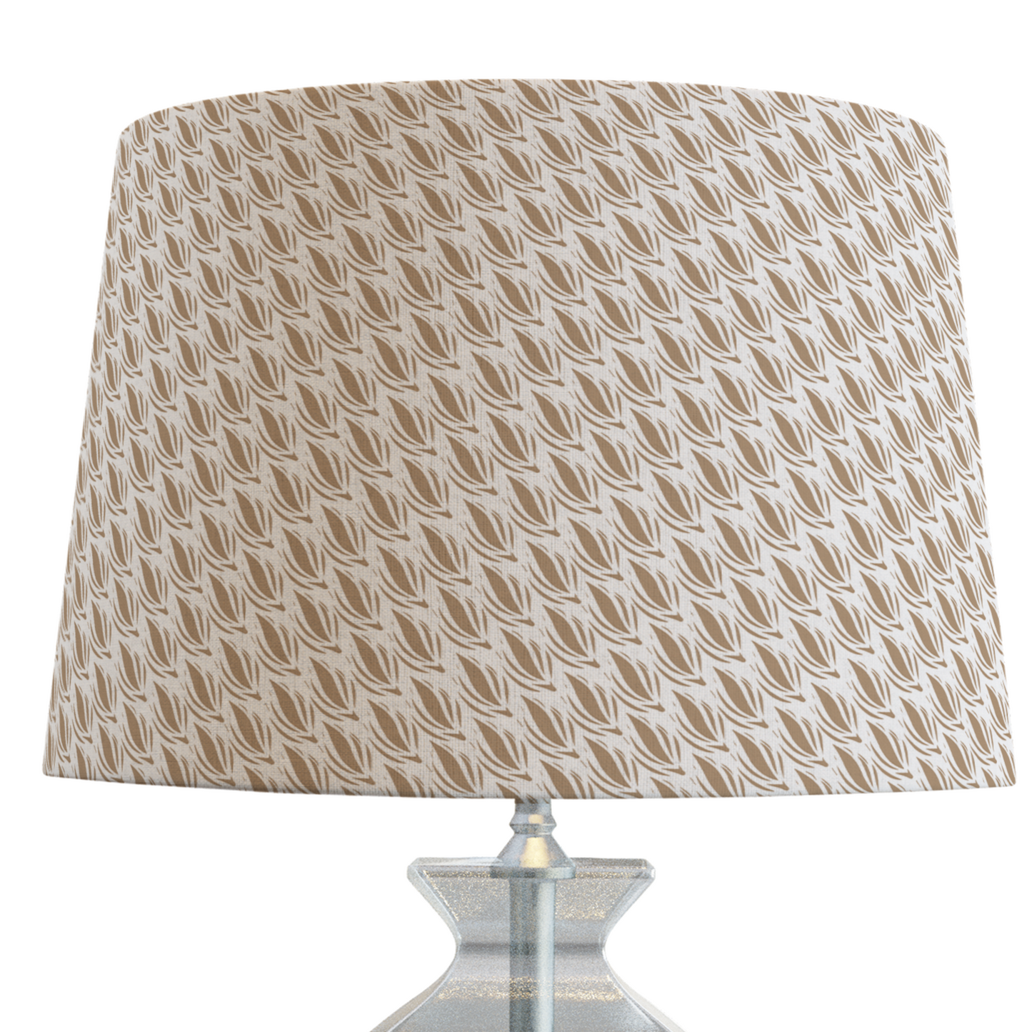 Tan Patterned Lampshade in SEEDLING