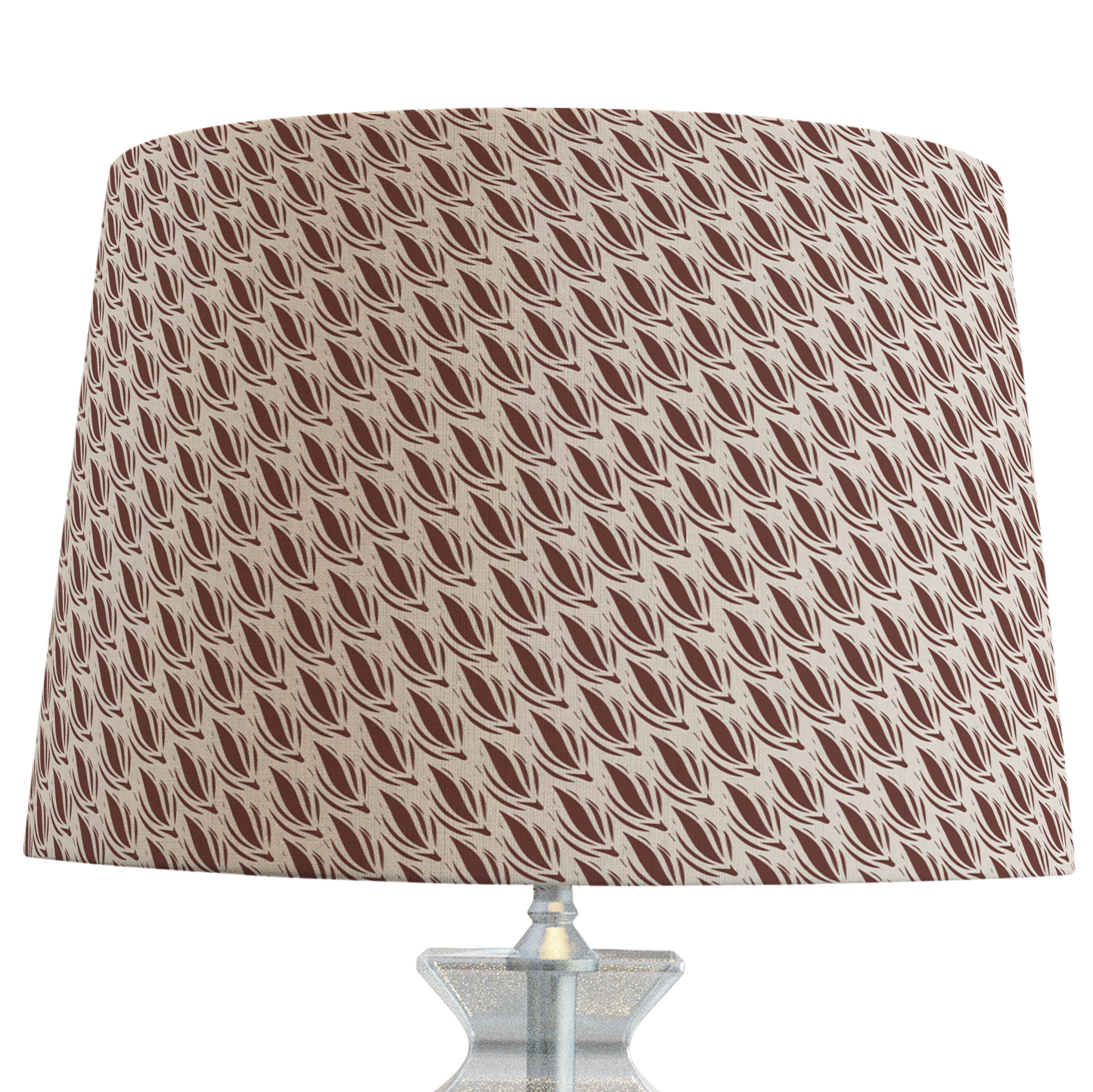 Light Brown Patterned Lampshade in SEEDLING