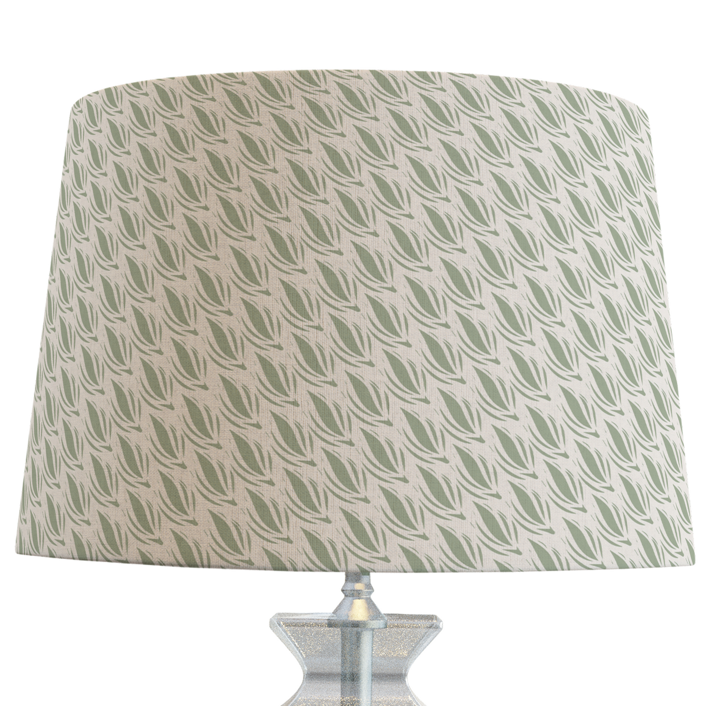 Light Green Patterned Lampshade in SEEDLING