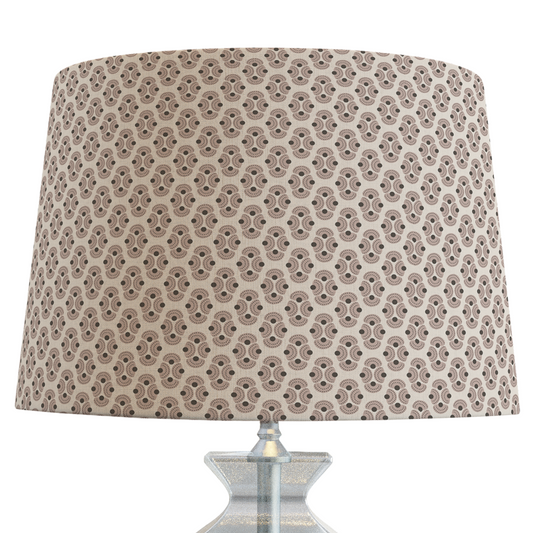 Beige Patterned Lampshade in ARMADA