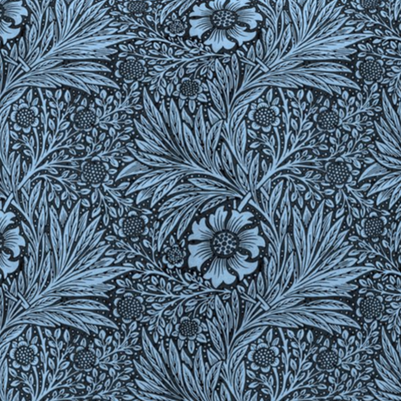 William Morris Throw Pillow in Marigold