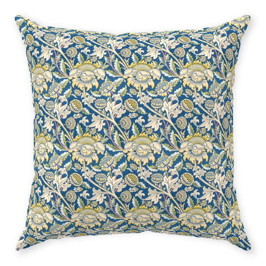 William Morris Throw Pillow in Sunflower