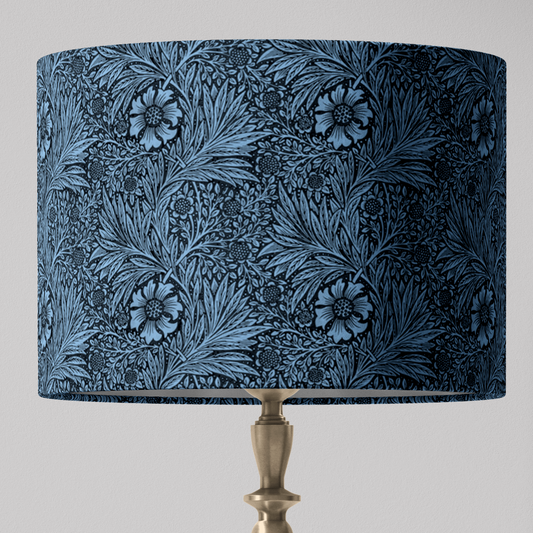 William Morris Lampshade in Marigold Fabric