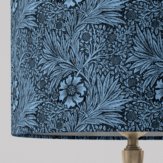 William Morris Lampshade in Marigold Fabric