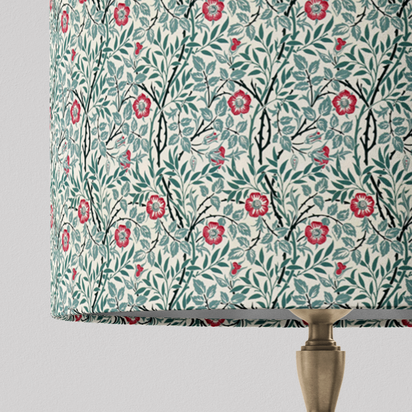 Sweet Briar William Morris Lampshade