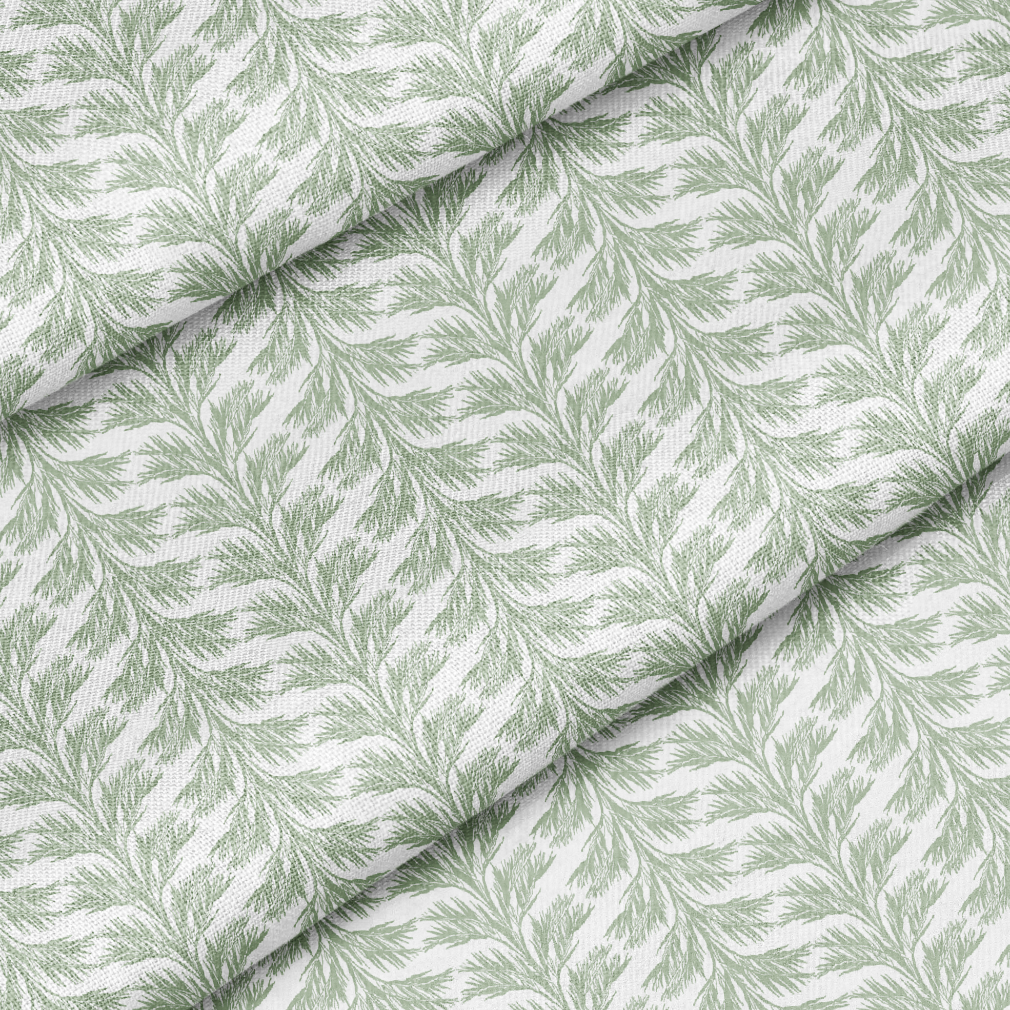 SABAL STRIPE Fabric in Green