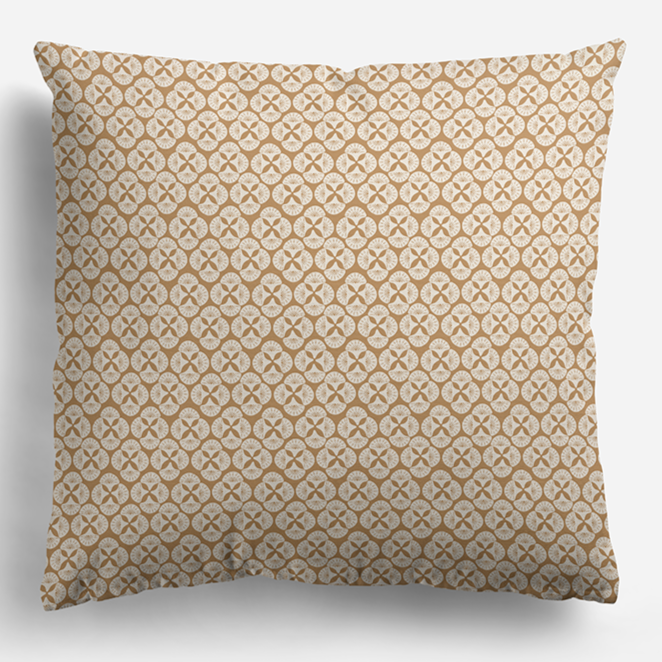 Throw Pillow Cover in SEA STAR Navy