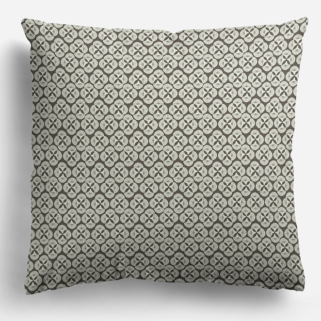 Throw Pillow Cover in SEA STAR Navy