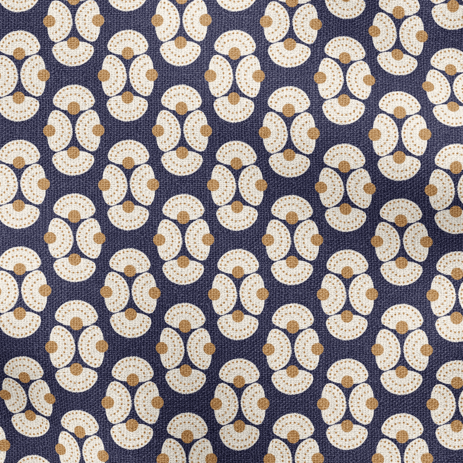 ARMADA Fabric in Navy Blue