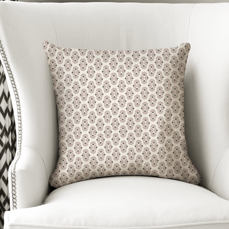 Throw Pillow Cover in ARMADA Taupe