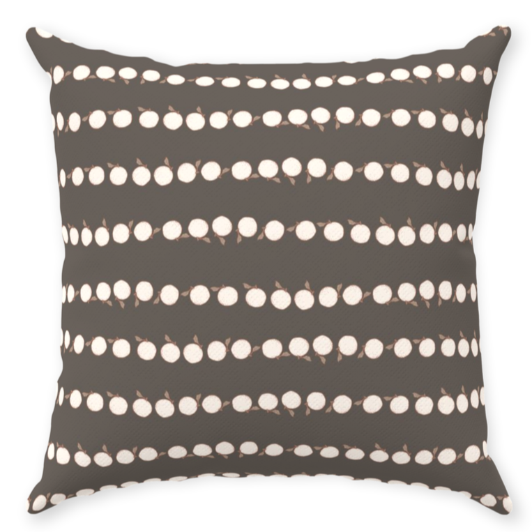 Throw Pillow Cover in THE GETAWAY Terracotta