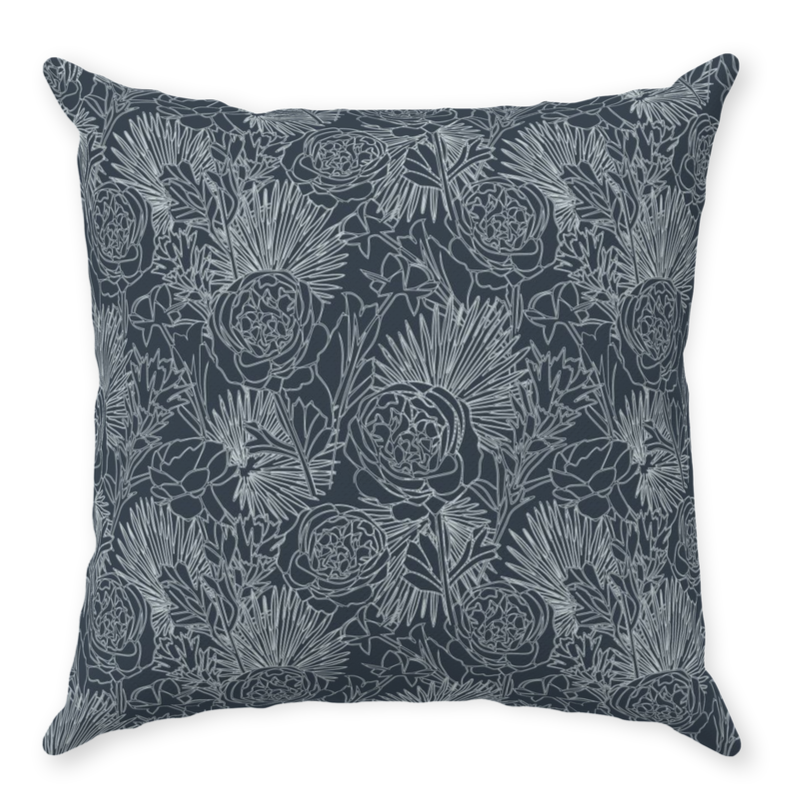 William Morris Pillow, Soft Color Pillow, Floral Throw Pillow