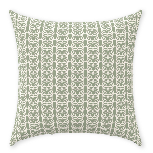 Throw Pillow Cover in FOUNTAIN ARCH Terracotta